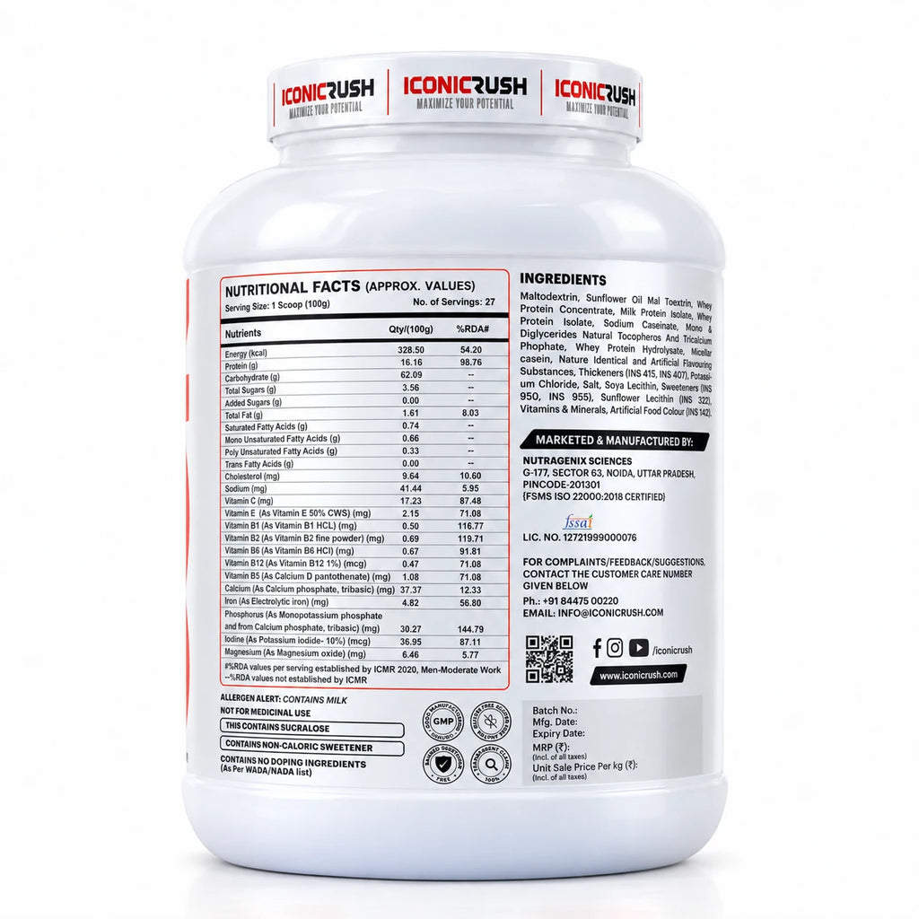 ICONICRUSH-KILOSKA-Pista Kulfi Flavour-5Kg